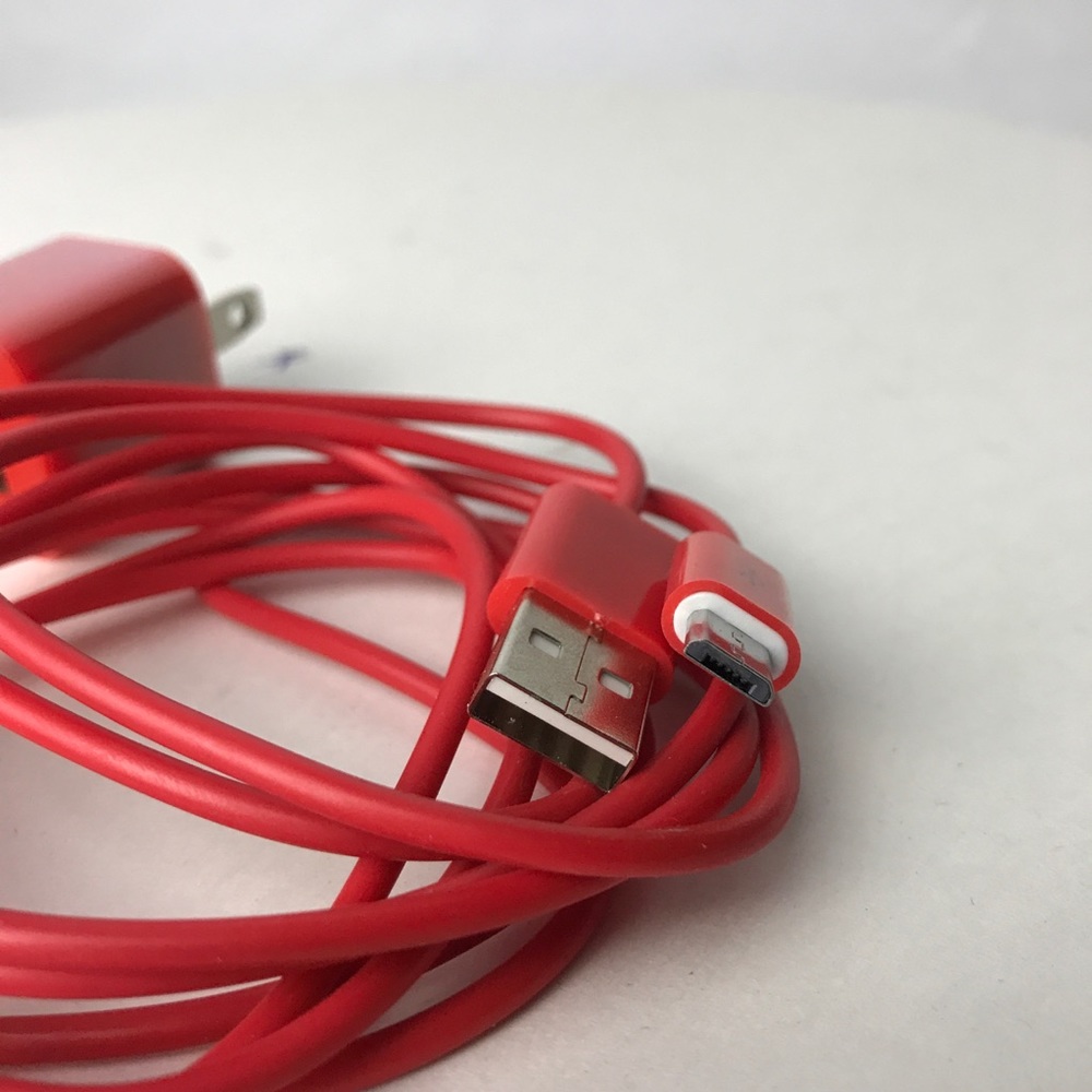 Micro USB Charging Set - Red - Picture 4 of 4